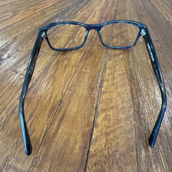 RueDuFour Jacques 410 Gray Black Smoke 54-18-145 Cateye Eyeglasses Frames main image 11